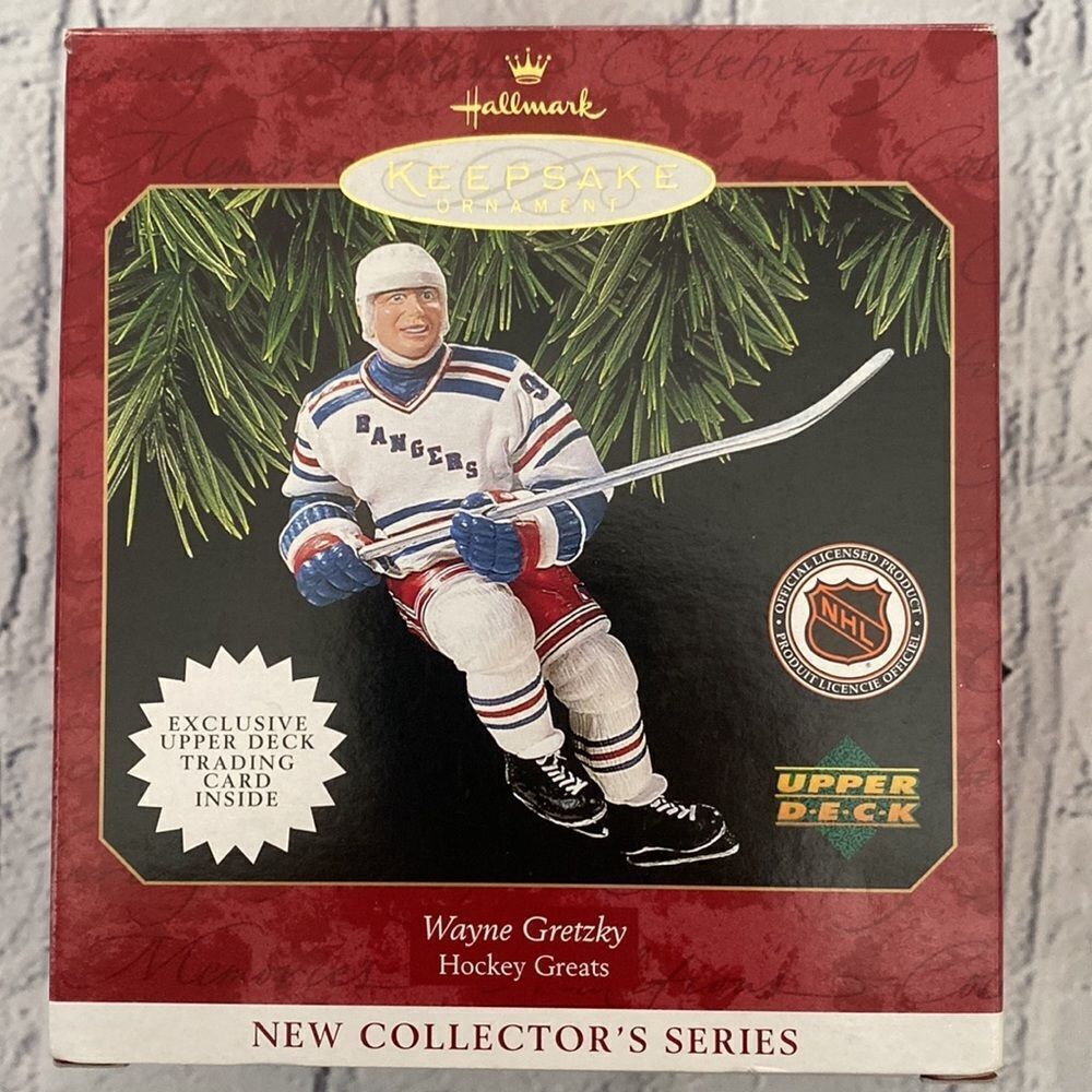 🩵NIB NHL Hallmark Wayne Gretzky Ornament